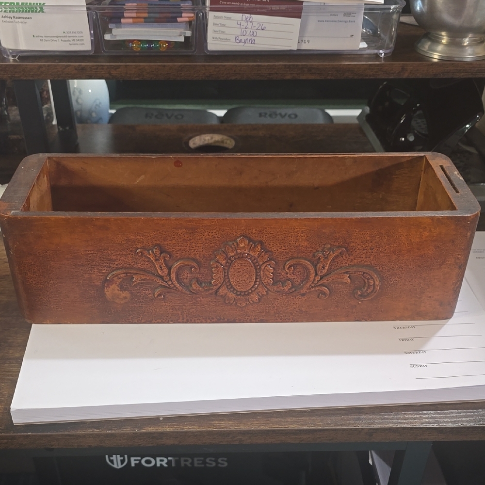 Vintage Sewing Machine Drawer - Warm Brown